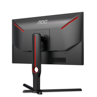 AOC G3 25G3ZM/BK écran plat de PC 62,2 cm (24.5&quot;) 1920 x 1080 pixels Full HD Noir, Rouge