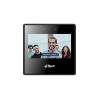 Dahua Technology DHI-ASA3223A-W lector de control de acceso Terminal de reconocimiento facial Negro