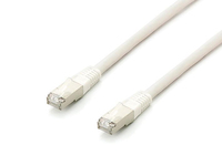 Equip Cat.6A Platinum S/FTP Patchkabel, White, 0.5m , 10pcs/set - 645617