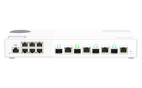 QNAP QSW-M2106-4C Netzwerk-Switch Managed L2 2.5G Ethernet Weiß - QSW-M2106-4C