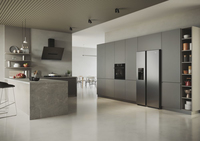 Haier SBS 90 Serie 3 HSR3918EIMP frigo américain Pose libre 515 L E Platine, Acier inoxydable