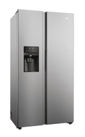 Haier SBS 90 Serie 3 HSR3918EIMP frigo américain Pose libre 515 L E Platine, Acier inoxydable