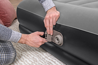 Bestway Matelas gonflable Tritech 2 places avec pompe électrique intégrée 2,03 m x 1,52 m x 36 cm