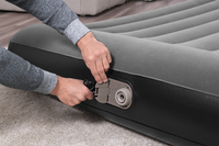 Bestway Matelas gonflable Tritech 2 places avec pompe électrique intégrée 2,03 m x 1,52 m x 30 cm