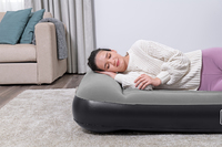 Bestway Matelas gonflable Tritech 2 places avec pompe électrique intégrée 2,03 m x 1,52 m x 30 cm
