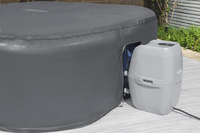 Bestway Lay-Z-Spa Housse thermique carrée EnergySense 1,80 m x 1,80 m x 71 cm