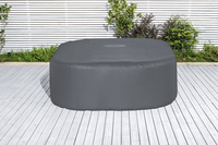 Bestway Lay-Z-Spa Housse thermique carrée EnergySense 1,80 m x 1,80 m x 71 cm