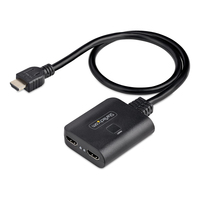 Startech 2-Port HDMI Splitter, 4K 60Hz HDMI 2.0 Video, 4K HDMI Splitter 1 I ...