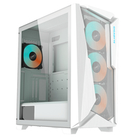 Gigabyte C301 GLASS WHITE gabinete de computadora Midi Tower Blanco