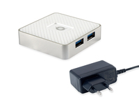 Conceptronic HUBBIES03W Schnittstellen-Hub USB 3.2 Gen 1 (3.1 Gen 1) - HUBBIES03W