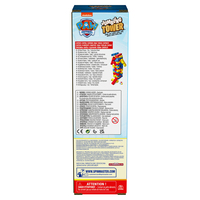 Spin Master Games - TOUR JENGA La Pat&amp;quot; Patrouille - Paw Patrol - Jeu de Société Tour À Construire Pat&amp;quot; Patrouille - 48 Blocs Et 1 Dé - Jeu d&amp;quot;Équilibre Patience Raisonnement - Jouet Enfant 4 Ans et +