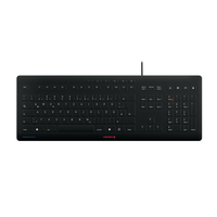 CHERRY Stream Tastatur Universal USB QWERTZ Deutsch Schwarz - JK-8502DE-2