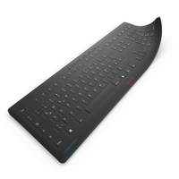 4025112106392 - CHERRY STREAM PROTECT MEMBRANE - Tastatur-Abdeckung - Schwarz - für STREAM KEYBOARD KEYBOARD WIRELESS