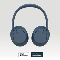 Sony WH-CH720 Casque Avec fil &amp;sans fil Arceau Appels/Musique USB Type-C Bluetooth Bleu