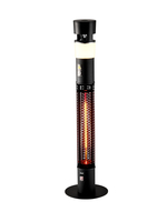 EWT PATIOM appareil de chauffage Extérieure Noir 1500 W Chauffage électrique à infrarouge
