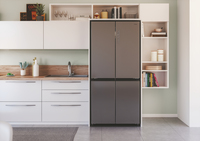 Candy CFQQ5T817EPS frigo américain Autoportante 467 L E Argent