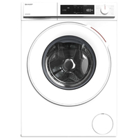 Sharp ES-NFA014DWNA machine à laver Charge avant 10 kg 1400 tr/min Blanc