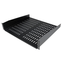 StarTech.com 1U Server Rack Shelf, 2U 16in Universal Fixed Vented Network R ...