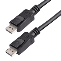 StarTech.com Cable de 1,8m DisplayPort 1.2 - Cable DisplayPort 4K x 2K Ultra HD Certificado por VESA - Cable DP a DP para Monitor - con Conectores DP con Pestillo