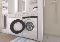Candy CW50-BP12307-S machine à laver Charge avant 5 kg 1200 tr/min Blanc