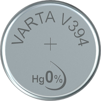 4008496245826 - Silver Coin V394 SR45 NaBli 1 Knopfzelle 394 Silberoxid 58 mAh 155 v 1 St - Varta