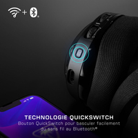 Turtle Beach Casque gaming amplifié multiplateforme sans fil Stealth 600 pour Xbox Series X|S, Xbox One, PC, Nintendo Switch et mobile - Bluetooth, 80 heures de batterie et microphone antibruit – Noir