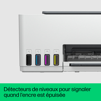 HP Smart Tank Imprimante Tout-en-un 5105, Couleur, Imprimante pour Maison et Bureau à domicile, Impression, copie, numérisation, Sans fil Réservoir d’imprimante haute capacité Impression depuis un téléphone ou une tablette Numérisation vers PDF