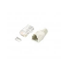 Equip 121175 Drahtverbinder RJ-45 Transparent, Weiß - 121175