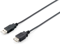 Equip 128850 USB Kabel USB 2.0 1,8 m USB A Schwarz - 128850