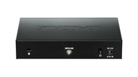 D-Link DGS-1100-08P commutateur réseau Géré L2 Gigabit Ethernet (10/100/1000) Connexion Ethernet, supportant l&amp;quot;alimentation via ce port (PoE) Noir