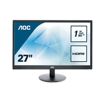 AOC AOC 70 Series E2770SH LED display 68,6 cm (27 Zoll) 1920 x 1080 Pixel Full HD Schwarz https://images.icecat.biz/img/gallery_lows/18492396_7693744241.jpg AOC AOC 70 Series E2770SH LED display 68,6 cm (27 Zoll) 1920 x 1080 Pixel Full HD Schwarz https://images.icecat.biz/img/gallery_lows/18492396_7693744241.jpg