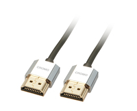 4002888416726 - LINDY HDMI Anschlusskabel HDMI-A Stecker HDMI-A Stecker 200 m Grau 41672 High Speed-HDMI mit Ethernet OFC-Leiter Rund Ultra HD (4k) HDMI mit Ethernet