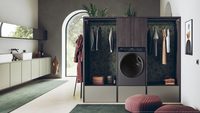 Haier I-Pro Series 3 HWD80-B14939S8 machine à laver avec sèche linge Pose libre Charge avant Blanc D