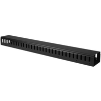Startech.COM Vertical Cable Organizer W/ Finger Ducts - 20U - 3 FT. 2 YR