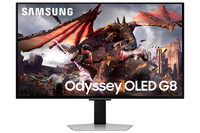 Samsung LS32DG800SLXZX monitor de computadora 81.3 cm (32") 3840 x 2160 Pixeles 4K Ultra HD OLED Plata