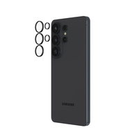 Zagg InvisibleShield Premium CameraRings Lens Protector for Samsung Galaxy S26 Ultra Black