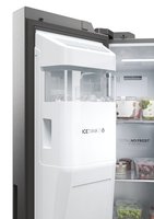 Haier SBS 90 Serie 5 HSW59F18EIMM frigo américain Pose libre 601 L E Platine, Acier inoxydable