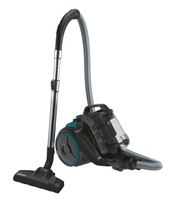 Candy CAF34HM 011 Aspirateurs-traîneaux ALL FLOORS 30 SANS SAC, Unique Technologie Cyclonique, Hepa lavable, récipient 2,5 litri, raggio d&amp;quot;azione 7,5 portée, Luxor Black