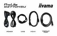 iiyama G-MASTER G2770HSU-B6 écran plat de PC 68,6 cm (27&quot;) 1920 x 1080 pixels Full HD LCD Noir