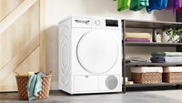 Bosch Serie 4 WTH8300DFR sèche-linge Pose libre Charge avant 8 kg A++ Blanc