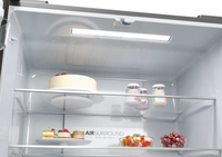 Haier Cube 83 Serie 3 HCR3818ENMM frigo américain Autoportante 467 L E Acier inoxydable