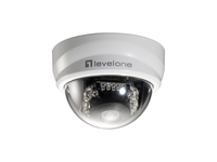 LevelOne Feste-Dome-Netzwerkkamera, 2 Megapixel, 802.3af PoE, IR-LEDs - FCS-3101