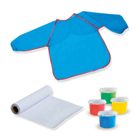SES Creative My First - Mon premier kit de peinture au doigt avec un tablier