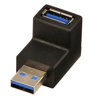 Lindy 71260 Kabeladapter USB A Schwarz - 71260