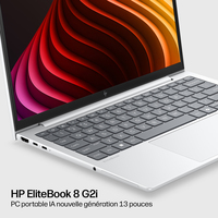 HP E24E0ET laptop Copilot+ PC Ordinateur portable 33,8 cm (13.3&amp;ldquot;) WUXGA 32 Go LPDDR5x-SDRAM 1 To SSD Wi-Fi 7 (802.11be) Windows 11 Pro Argent