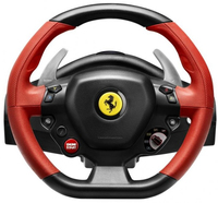 Thrustmaster Ferrari 458 Spider Noir, Rouge Volant + pédales Xbox One