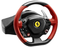Thrustmaster Ferrari 458 Spider Noir, Rouge Volant + pédales Xbox One