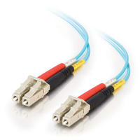 C2G LC-LC 10Gb 50/125 OM3 Duplex Multimode PVC Fiber Optic Cable (LSZH)