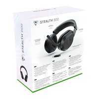 Turtle Beach Casque gaming amplifié multiplateforme sans fil Stealth 600 pour Xbox Series X|S, Xbox One, PC, Nintendo Switch et mobile - Bluetooth, 80 heures de batterie et microphone antibruit – Noir