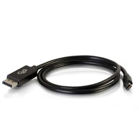 C2G 1m Mini DisplayPort to DisplayPort Adapter Cable 4K UHD